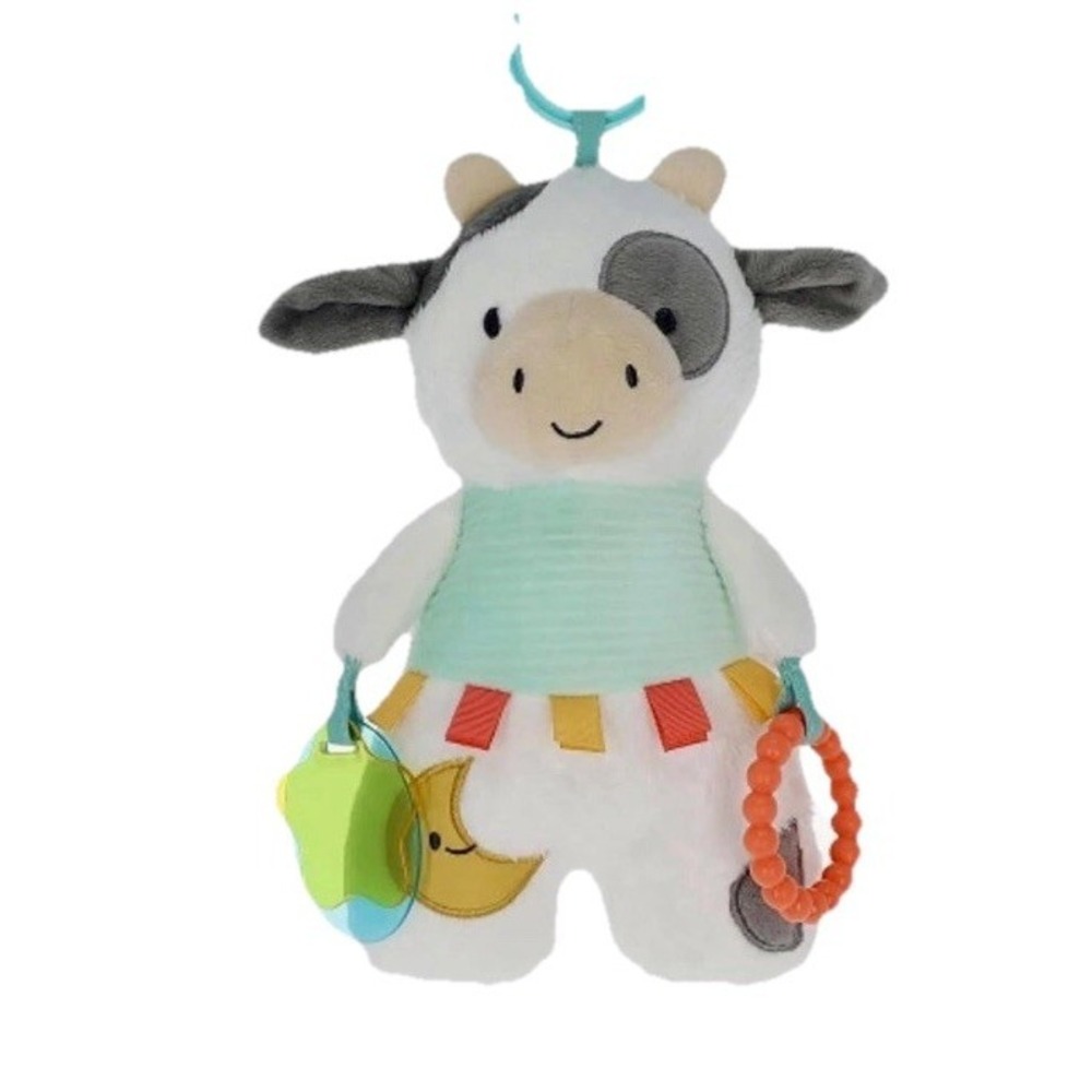 NWT Carters Cow Baby Lovey Plush Comfort Stroller Activity Newborn Farm Gift